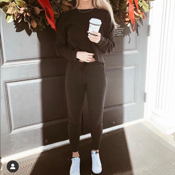 Aritzia Pants - Aritzia waffle knit set